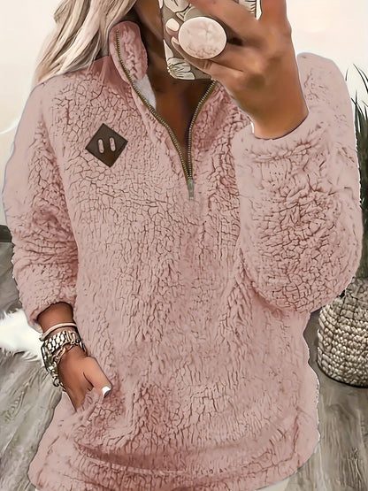 Lorraine | Cosy Half-Zip Pullover