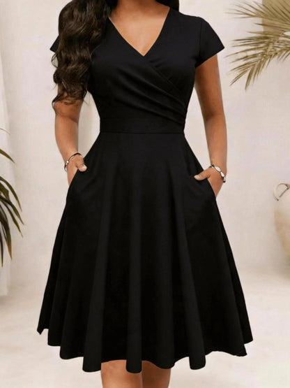 Nadine | Elegant Floral Midi Dress