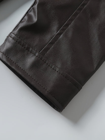 Wallace | Stand-Collar Moto Jacket