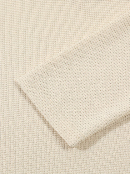 Dawson | Textured Long-Sleeve Henley Shirt