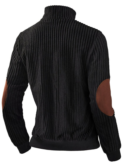 Everly | Half-Zip Ribbed Pullover