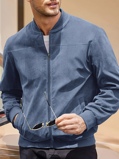 Bradley | Refined Lightweight Zip-Up Jacket