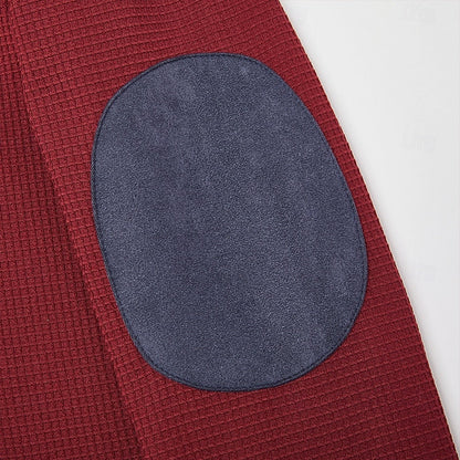 Rhett | Textured Quarter-Zip Pullover