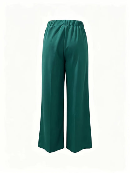 Marlene | High-Waisted Straight-Leg Trousers