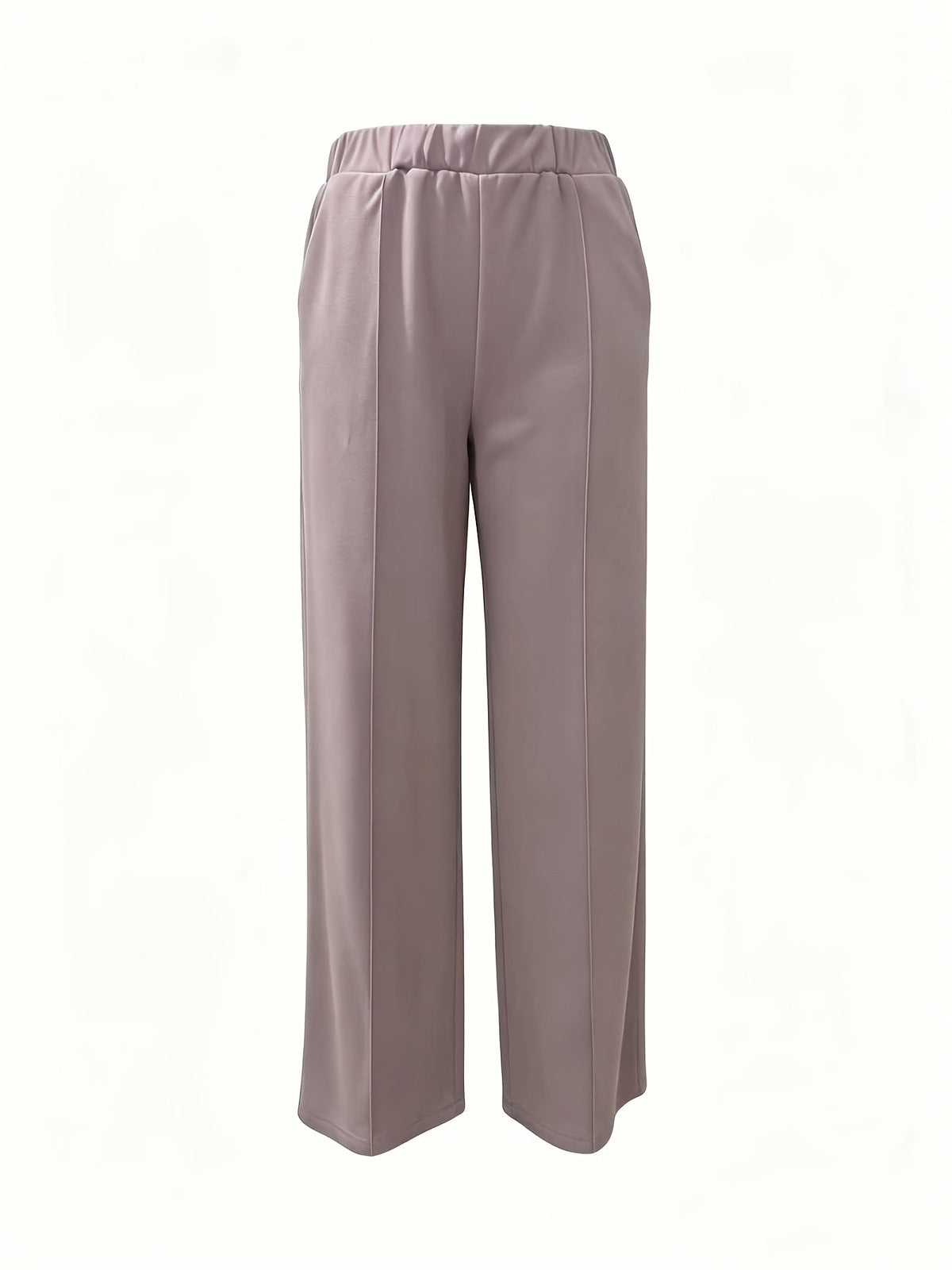 Marlene | High-Waisted Straight-Leg Trousers