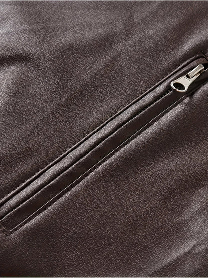 Blake | Classic Stand-Collar Moto Jacket