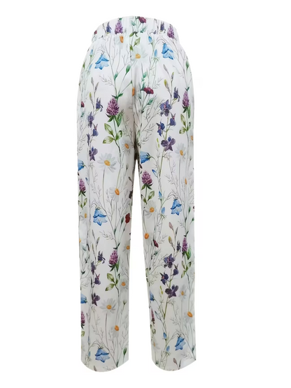 Rose | Stylish Floral Summer Pants