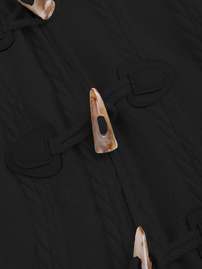 Talia | Toggle-Button Hooded Coat