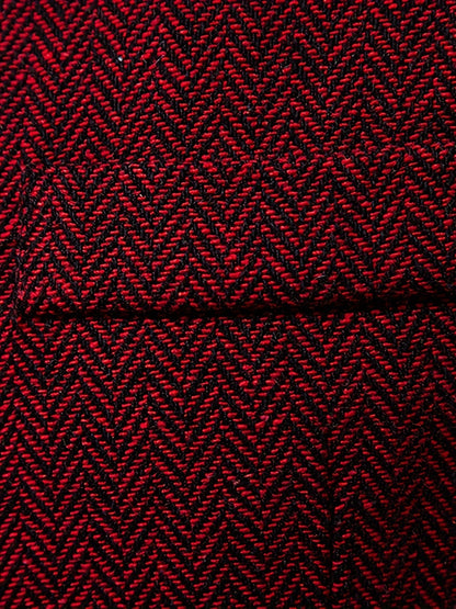 Silas | Herringbone Single-Breasted Waistcoat