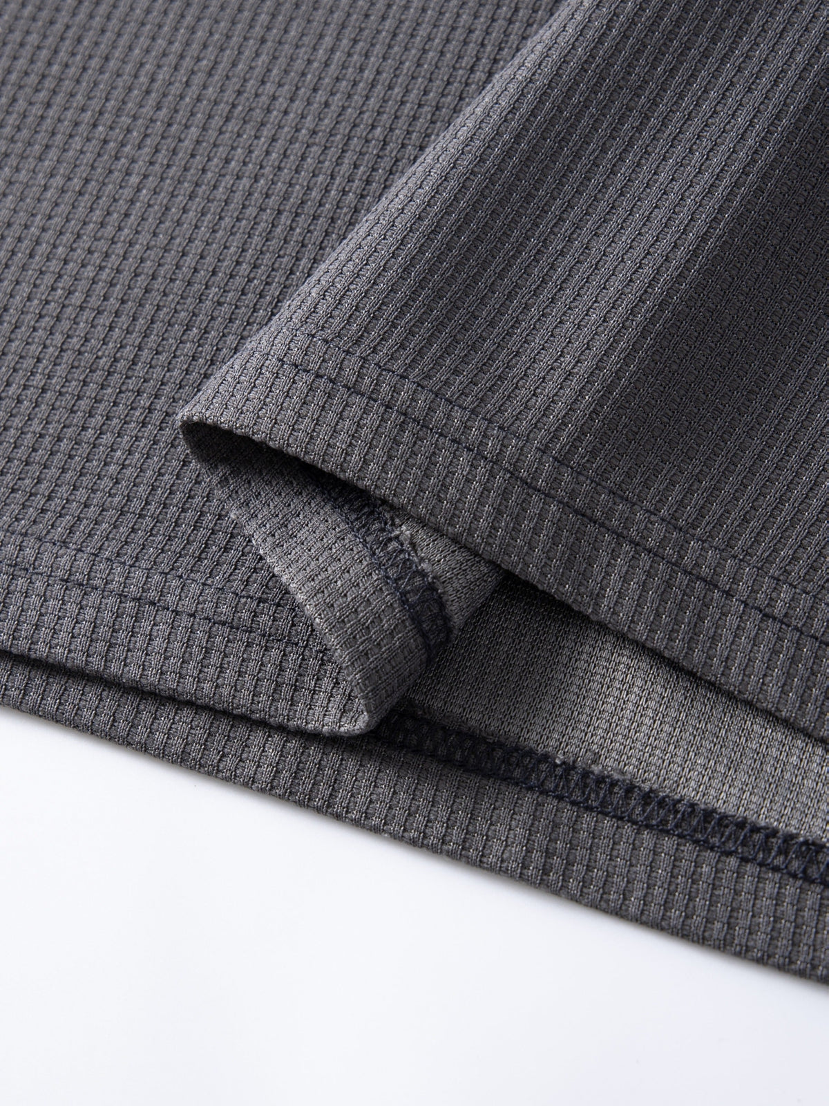 Frederick | Textured Waffle-Knit Long Sleeve Top