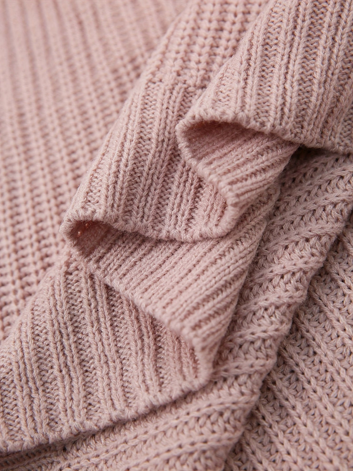Verity | Cosy Half-Turtleneck Ribbed Dress