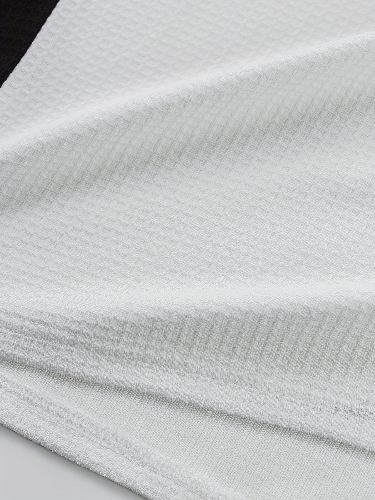Sawyer | Textured Contrast Henley Shirt
