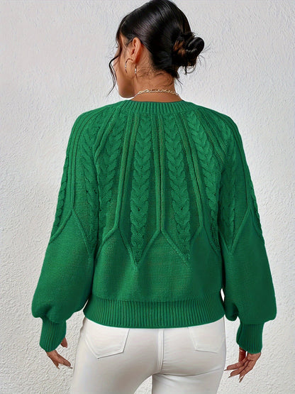 Ophelia | Relaxed Cable-Knit Sweater
