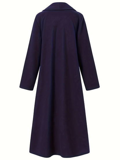 Gwendolyn | Draped Longline Coat