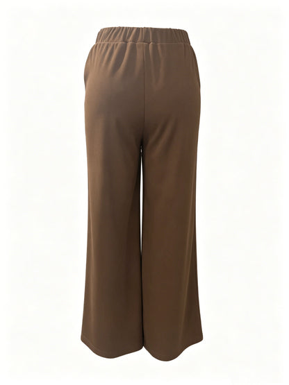 Marlene | High-Waisted Straight-Leg Trousers