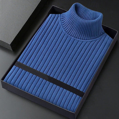 Hamish | Ribbed Roll-Neck Jumper