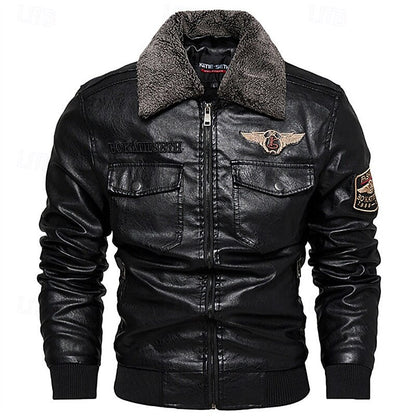 Ellery | Rugged Aviator Jacket