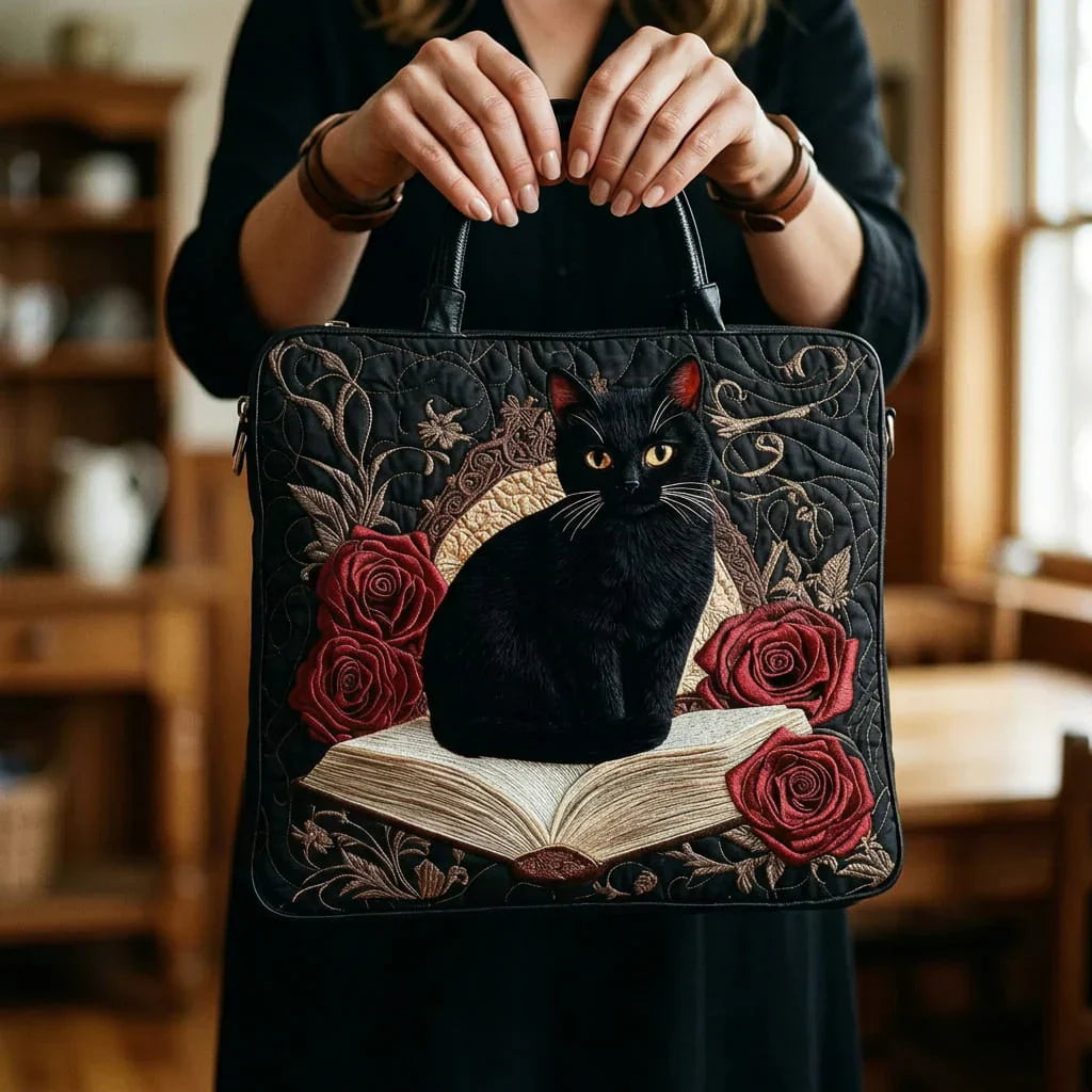 HANDMADE BAG - BLACK CAT