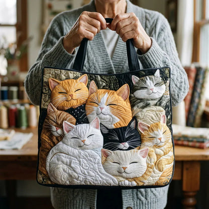 HANDMADE BAG - DREAMING CATS