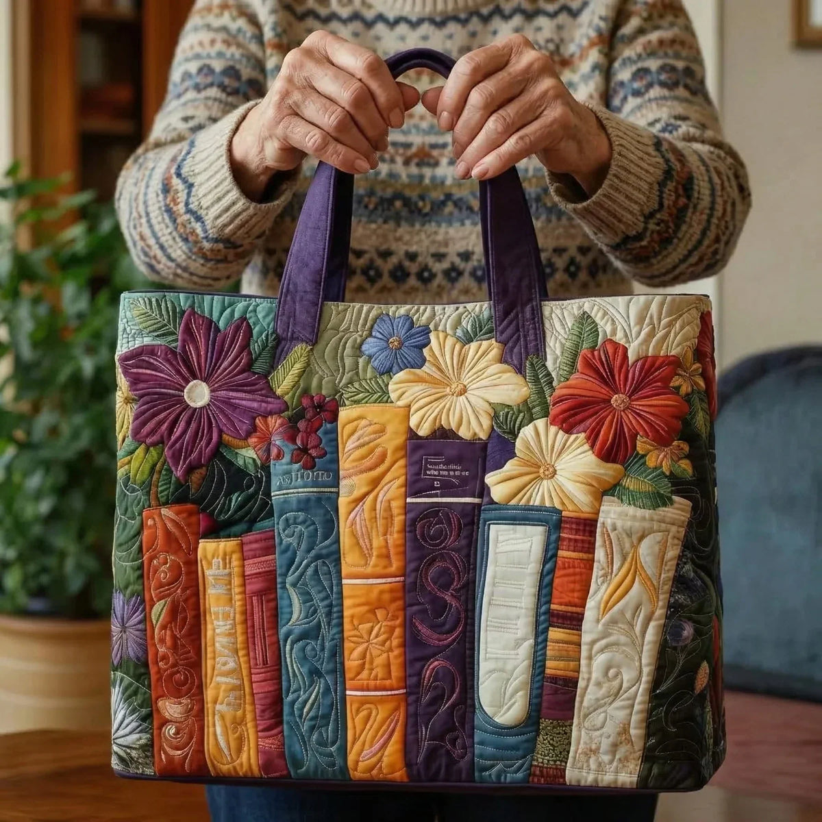 HANDMADE BAG - BOOKLOVER