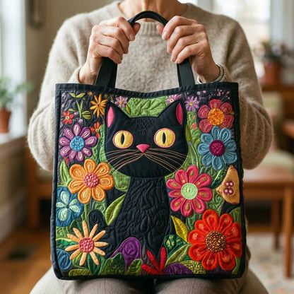 HANDMADE BAG - FLOWER CAT