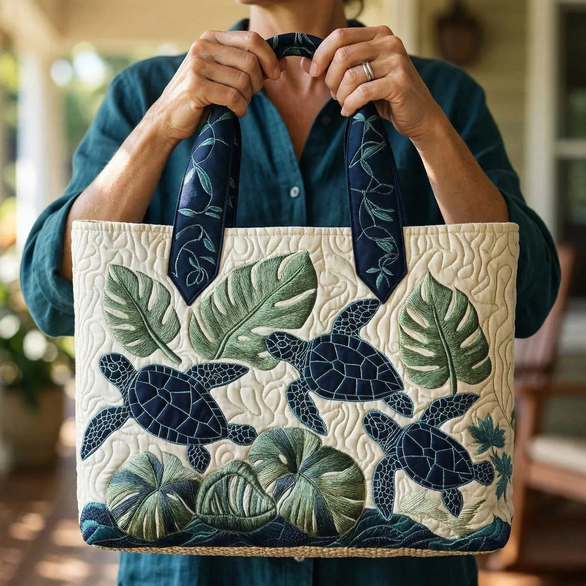HANDMADE BAG - TURTLES