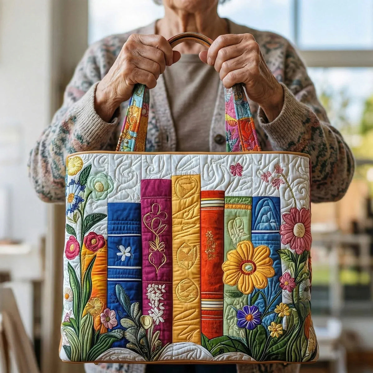 HANDMADE BAG - FLOWER BOOK