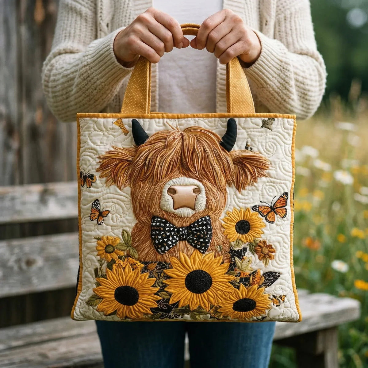 HANDMADE BAG - SUNFLOWER