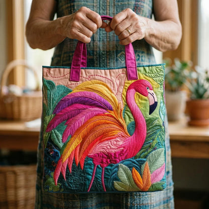 HANDMADE BAG - FLAMINGO