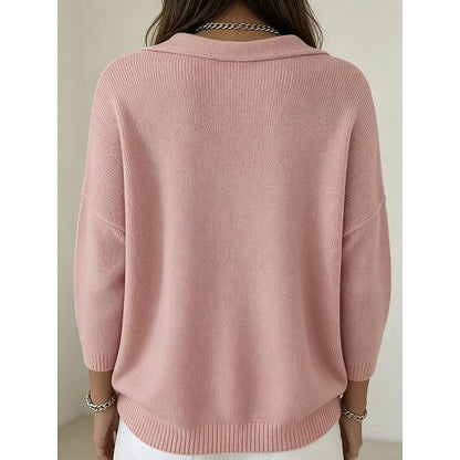 Ottilie | Draped Cowl-Neck Jumper