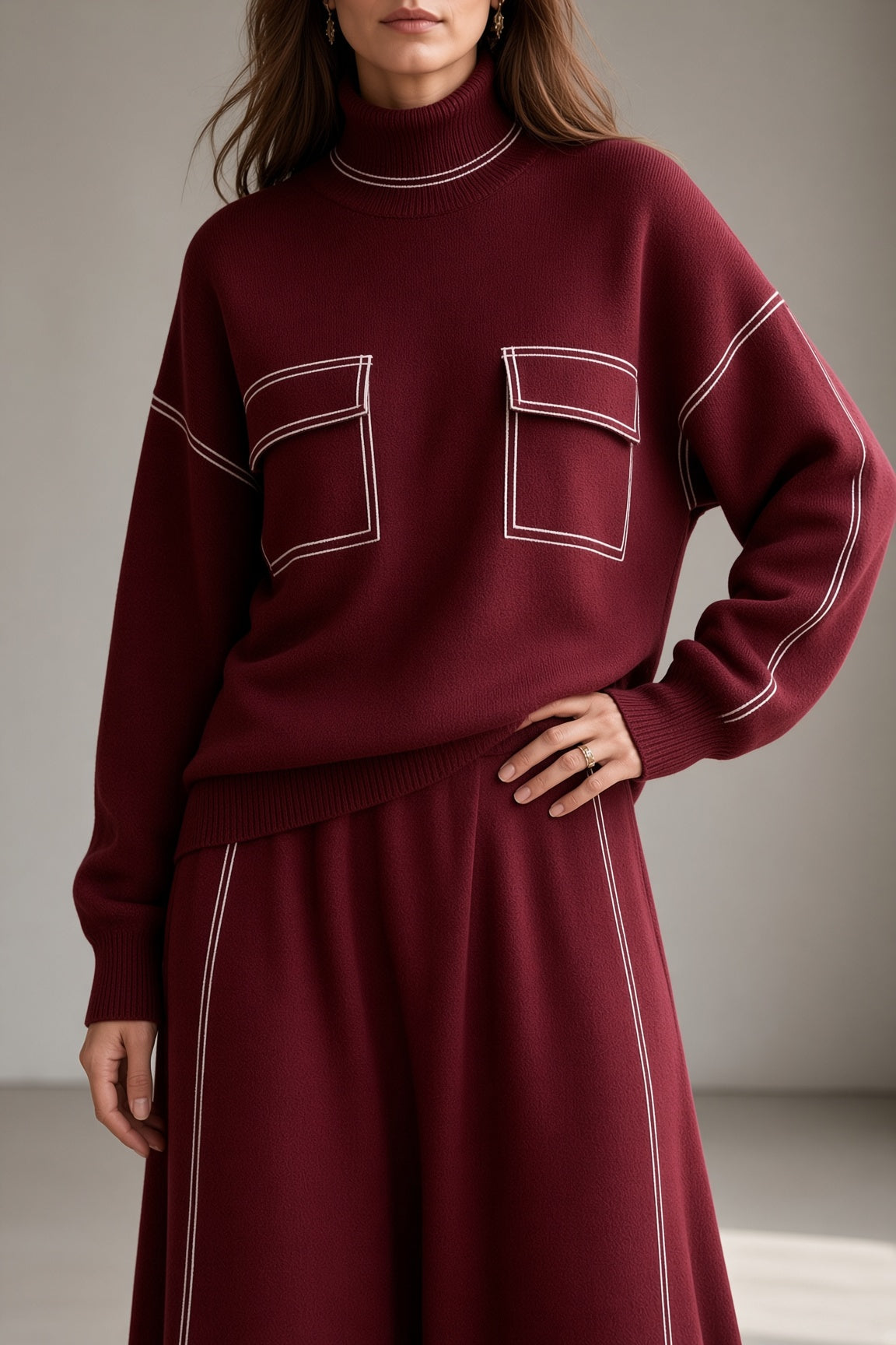 Evangeline | Refined Knit Two-Piece Set