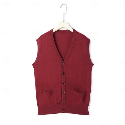 Coleman | Refined V-Neck Sweater Vest