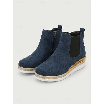 Ottilie | Wedge Chelsea Ankle Boots
