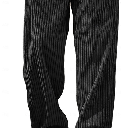 Fraser | Relaxed Ribbed Trousers