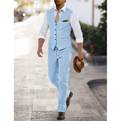 Elias | Tailored Summer Two-Piece Set