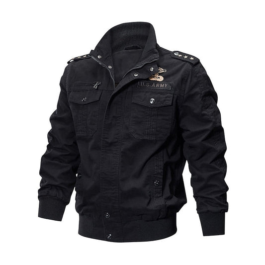 Franklin | Military-Style Bomber Jacket
