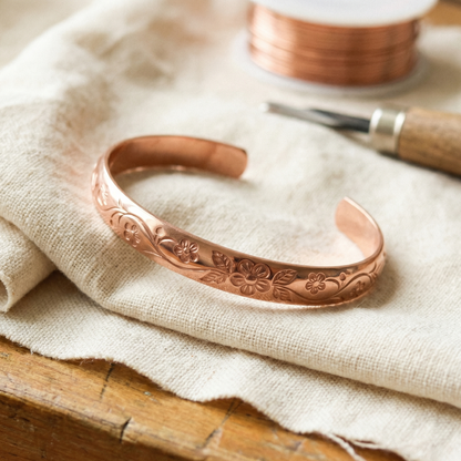 Ethal's Bloom Copper Bracelet