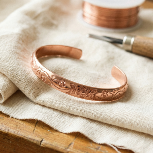 Ethal's Bloom Copper Bracelet