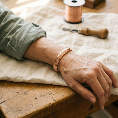 Ethal's Bloom Copper Bracelet