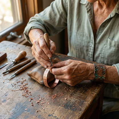 Ethal's Bloom Copper Bracelet