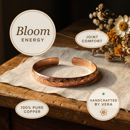 Ethal's Bloom Copper Bracelet