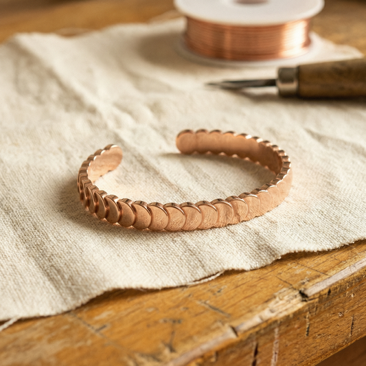 Ethal's Tide Copper Bracelet