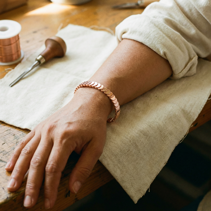 Ethal's Tide Copper Bracelet
