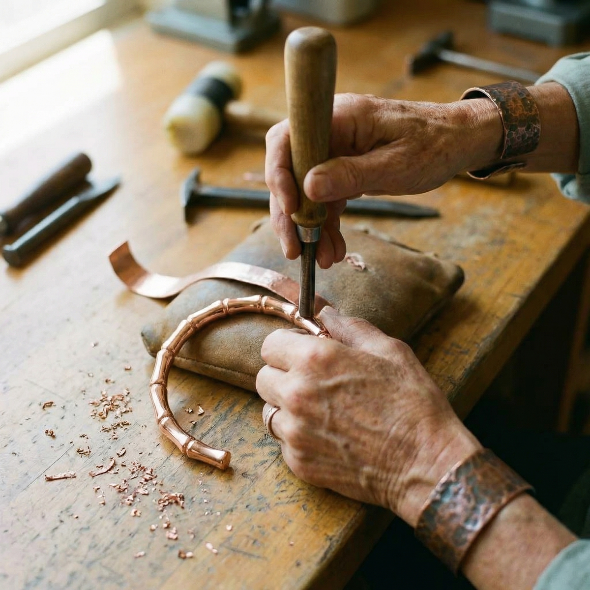 Ethal's Grove Copper Bracelet