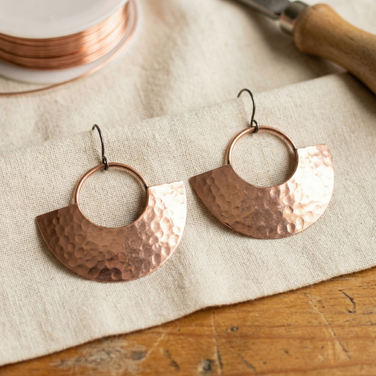 Ethal's Sol Copper Earrings