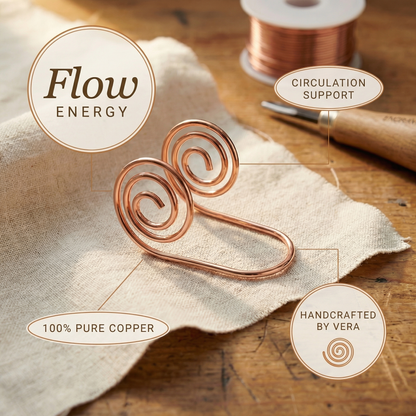 Ethal's Flow Copper Hand Spiral
