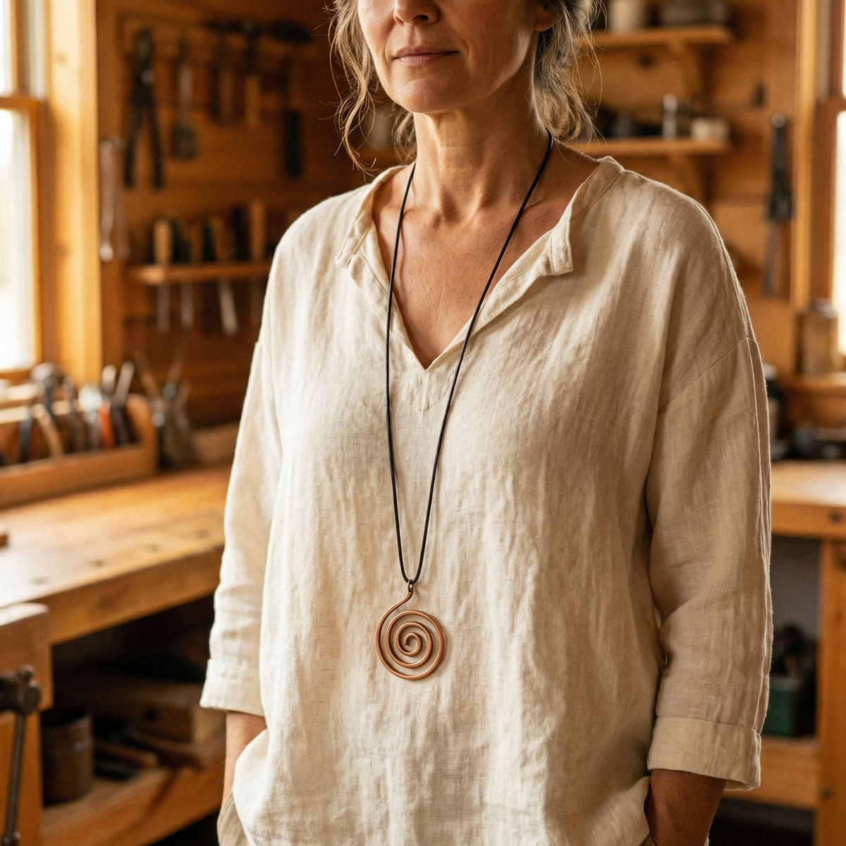 Ethal's Mesa Copper Necklace