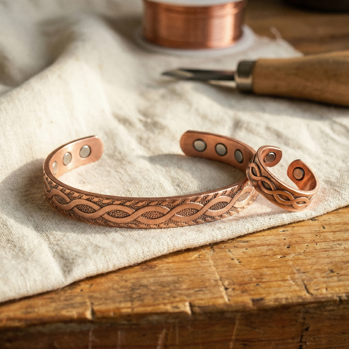 Ethal's Knot Copper Set