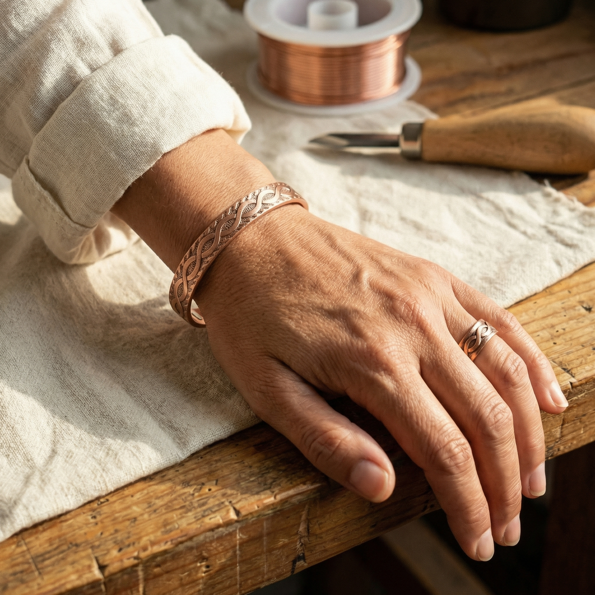 Ethal's Knot Copper Set