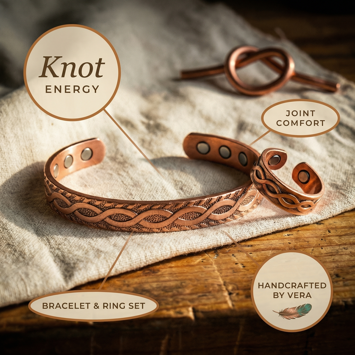 Ethal's Knot Copper Set